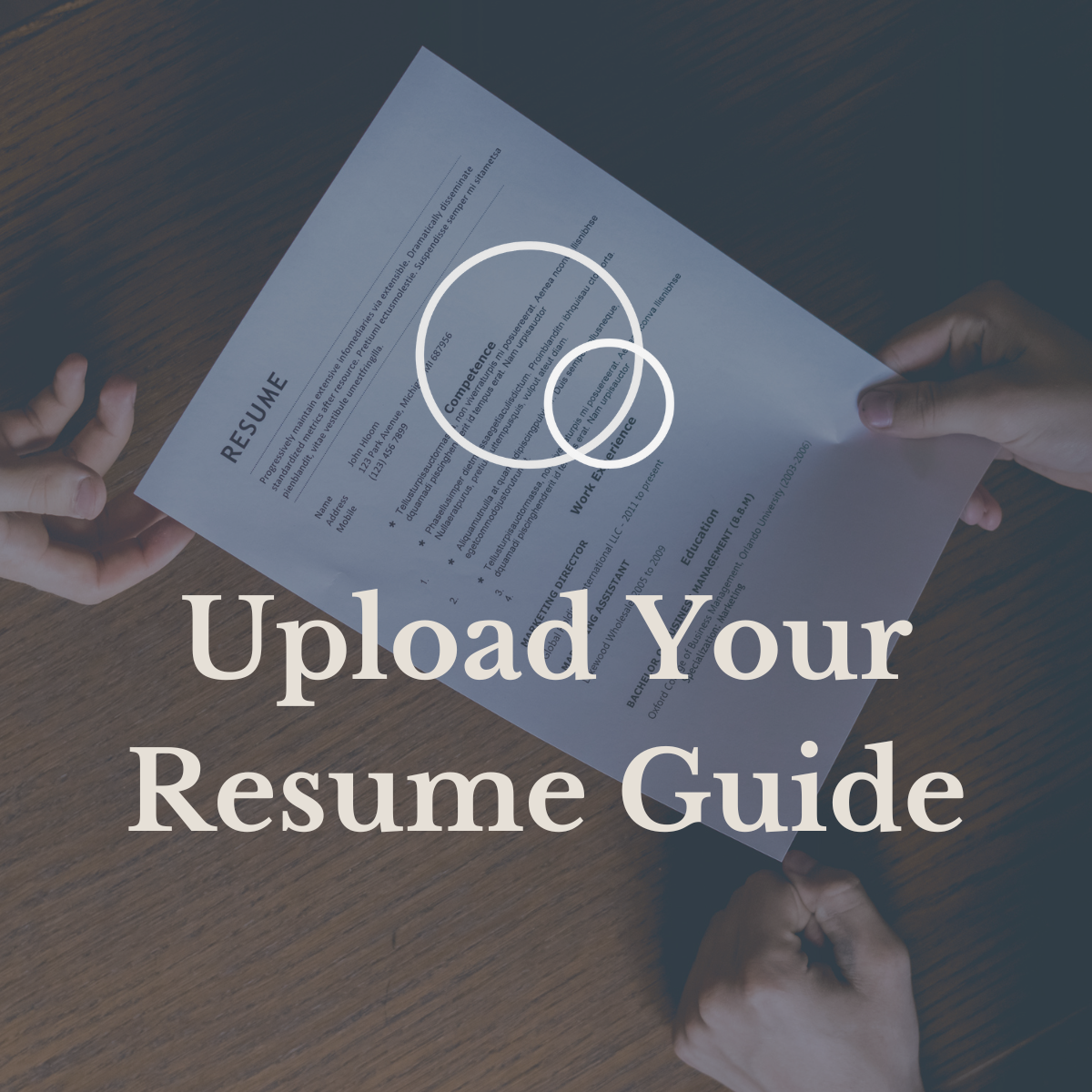 Upload Your Resume Guide