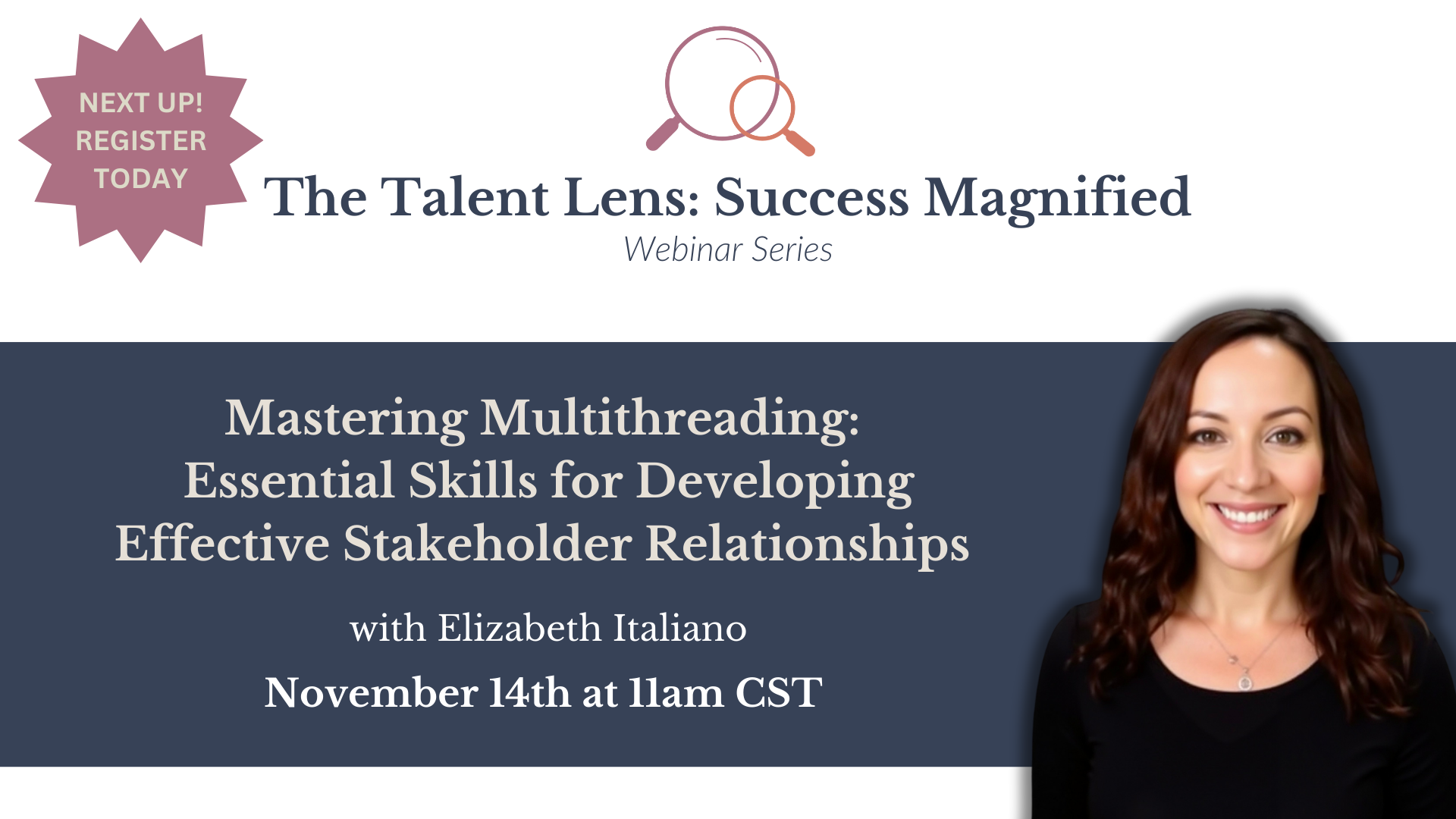 Elizabeth Italiano Webinar